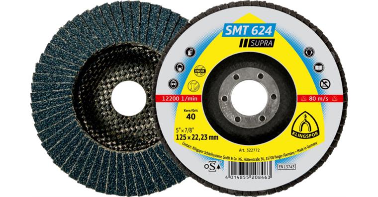 1001728586 abrasive mop disc 100x16 mm grain 60 convex 322760