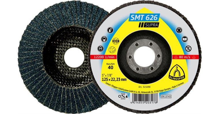 1001728631 abrasive mop disc 115x22.23 mm grain 80 convex 321697