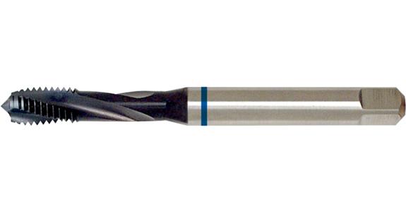 Závitník na slepé otvory M DIN 371 15° tvar C 2xD HSS-E-TiCN M10