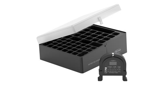 Batteriebox 56 mit Batterie-Tester