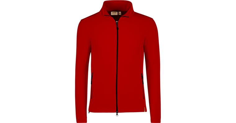 1005967616 Pánská fleecová bunda Eco, červená, 5XL