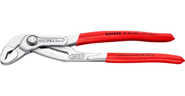 1001500581 Kleště na vod. čerp. Cobra, 300 mm, rozevření 60 mm, chrom, plast. ruk.