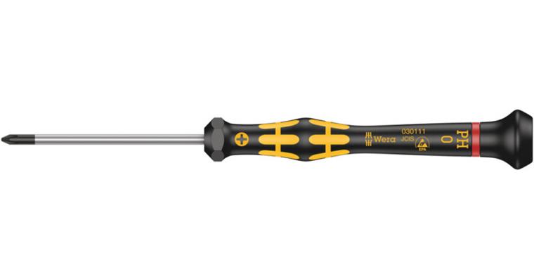 1052445101 Cross-recess screwdriver 1550 ESD Micro PH 0x60 mm 05030111001