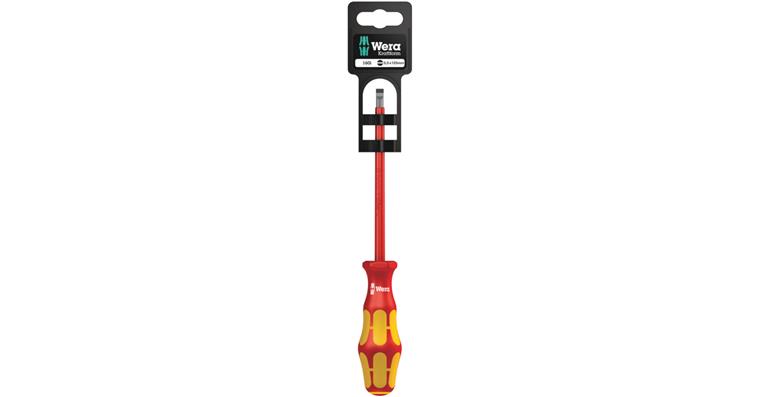 1001707180 VDE-insulated slotted screwdriver 160 i SB 1x1.0x5.5x125mm 05100004001