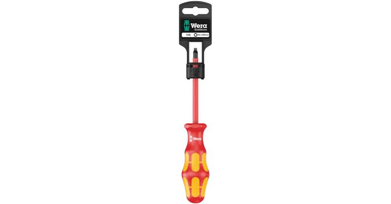 1001707200 VDE-insulated square-head screwdriver 168 i SB 1x 2x100 mm 05100025001