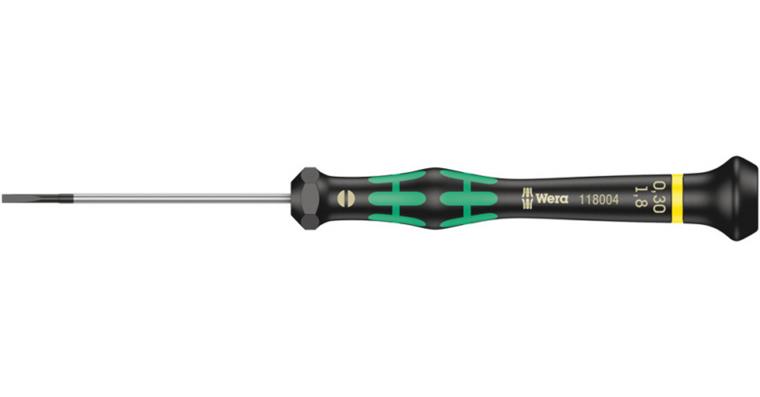 1063084103 Electronics Slotted screwdriver 2035 Micro 0.30x1.8x60 mm 05118004001