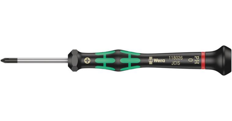 1001707671 Electronics Cross-recess screwdriver 2050 Micro PH 0x40 mm 05118026001