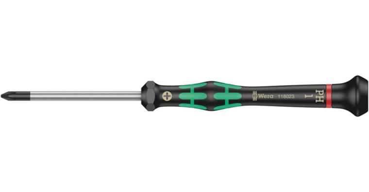 1001705783 Electronics Cross-recess screwdriver 2050 Micro PH 1x60 mm 05118023001