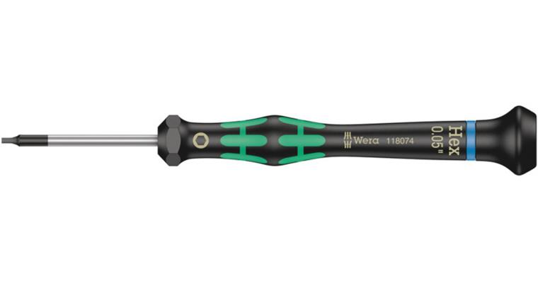 1063094107 Electronics Hexagonal screwdriver 2054 Micro 3.0x60 mm 05118072001