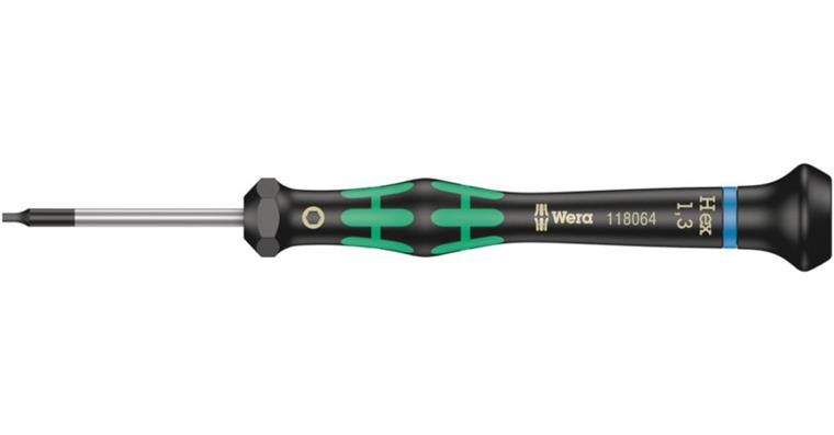 1063094103 Electronics Hexagonal screwdriver 2054 Micro 1.3x40 mm 05118064001