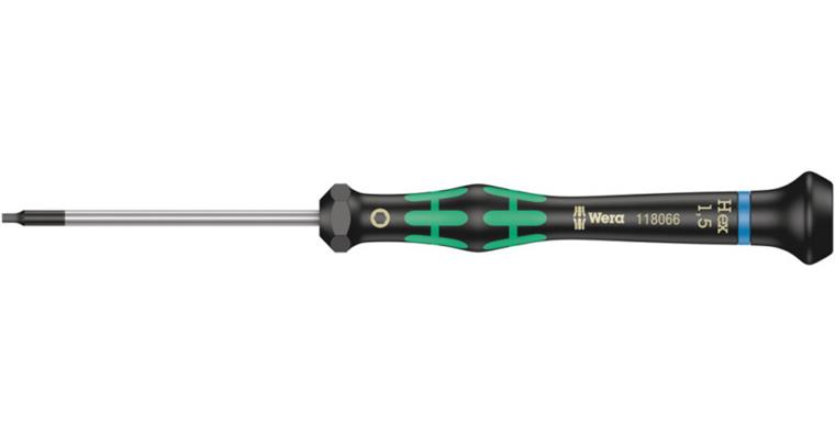 1063094104 Electronics Hexagonal screwdriver 2054 Micro 1.5x60 mm 05118066001