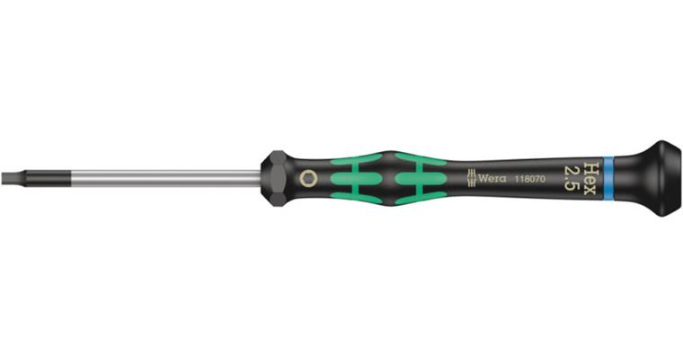 1063094106 Electronics Hexagonal screwdriver 2054 Micro 2.5x60 mm 05118070001