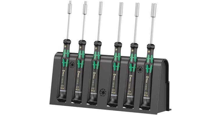 1063078105 Electronics screwdriver set 2069/6 in rack 05118158001