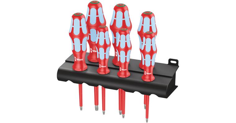 1001708553 VDE-insulated screwdriver set 3167 i/7 stainless steel in rack 05022767001