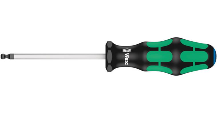 1001702431 Hexagonal ball-head screwdriver 352 3/16 in x100 mm 05022910001