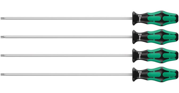 1001706602 Screwdriver set 367/4 TX HF extra long 05028074001