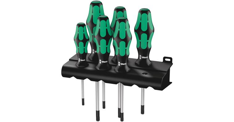 1001703834 Screwdriver set 367/6 TX in rack 6-piece 05028062001