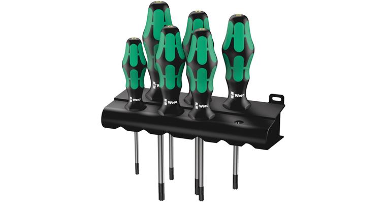 1001703835 screwdriver set 367/6 TX BO in rack 05138250001
