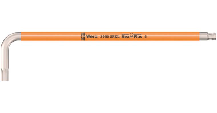 1051898106 Hex key 3950 SPKL Stainless steel Multicolour 5x154 mm 05022665001