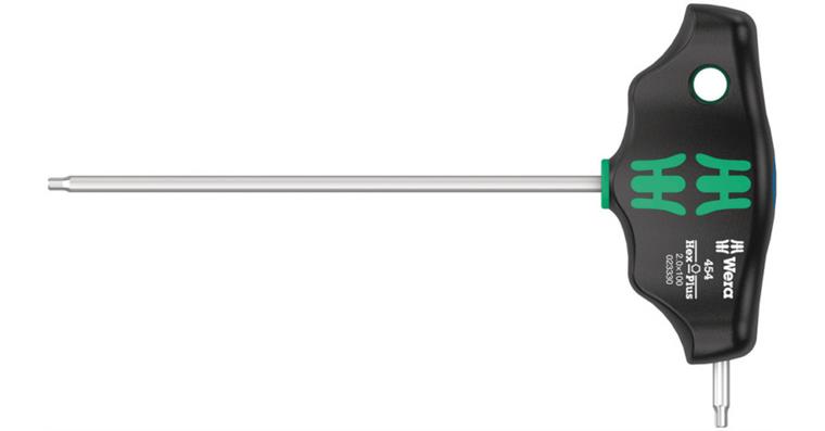 1051874201 Cross-handle hexagon screwdriver 454 2x100 mm 05023330001