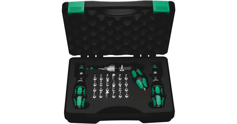 1001707072 Kraftform torque screwdriver set 7445/46/47 27-piece 05350451001