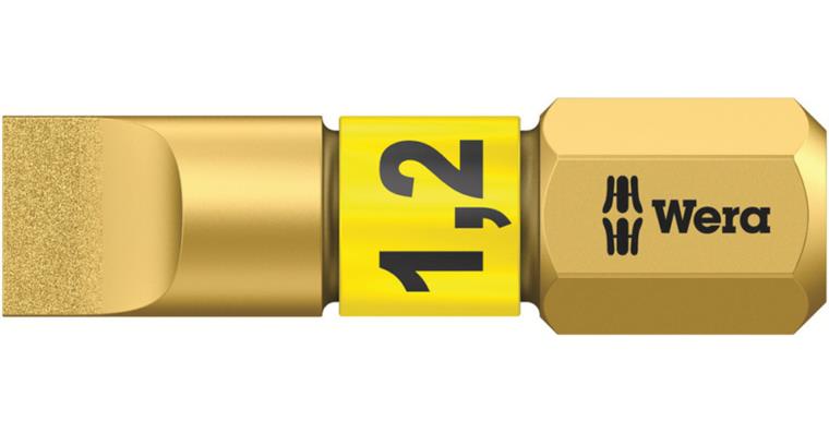 1052800103 Slotted Bit BiTorsion 800/1 BDC 1.2x6.5x25 mm 05056176001