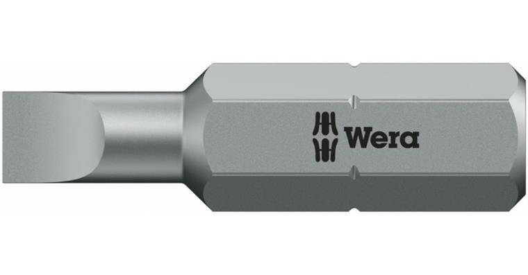 1001707548 Slotted bit 800/1 Z 1.6x8.0x25 mm 05072065001