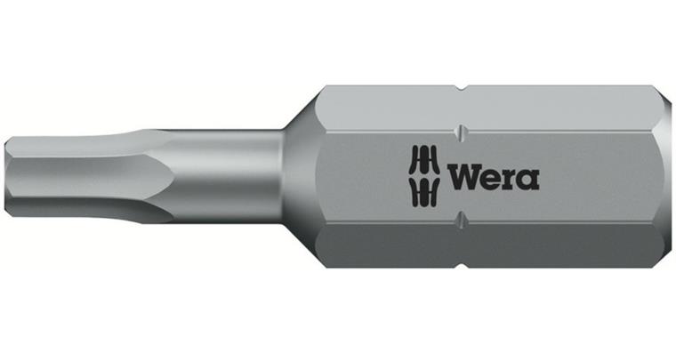 1001707575 Hexagon socket bit 840/1 Z Hex-Plus 3.0x25 mm 05056315001