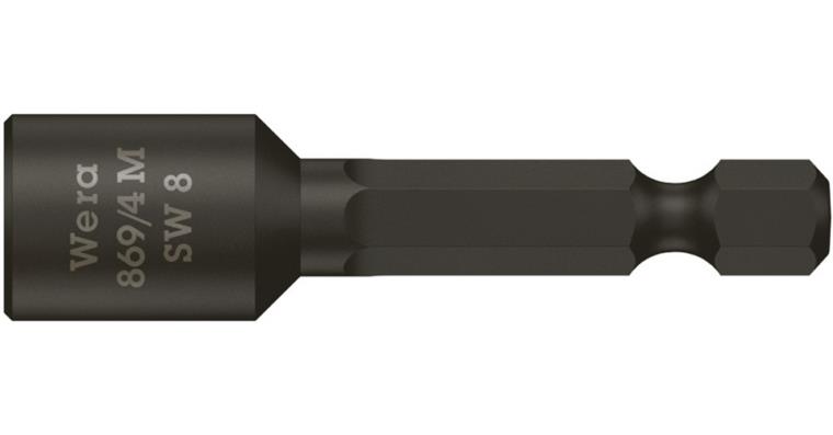 1001708331 Sockets magnetic 869/4 M 8.0x50 mm 05060423001