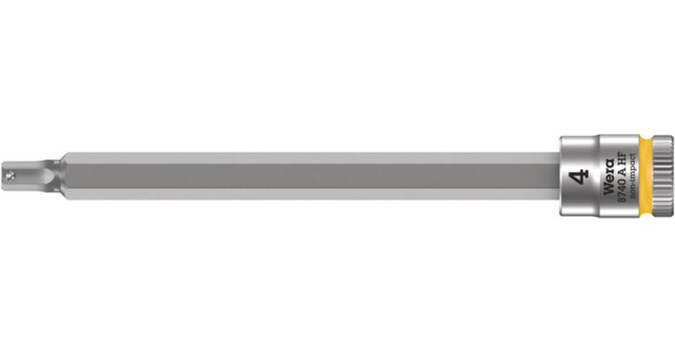 1051092201 Zyklop bit socket with 1/4 in drive 8740 A HF 4x100 mm 05003334001