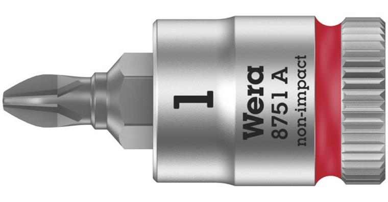 1051075201 Zyklop bit socket with 1/4 in drive 8751 A PH 1x28 mm 05003350001