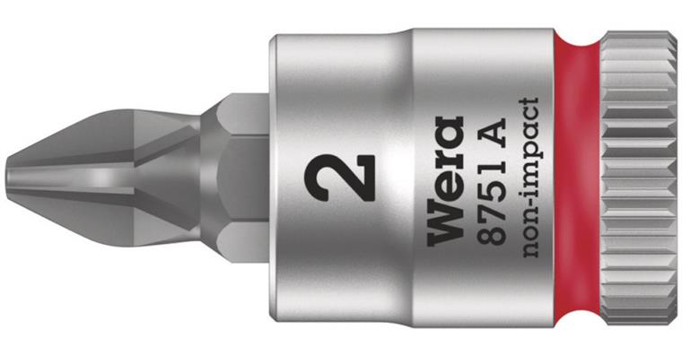1051075202 Zyklop bit socket with 1/4 in drive 8751 A PH 2x28 mm 05003351001