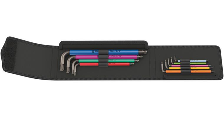 1001704002 Hex key set 950/9 Hex-Plus Imperial 1 inch BlackLaser 05022639001