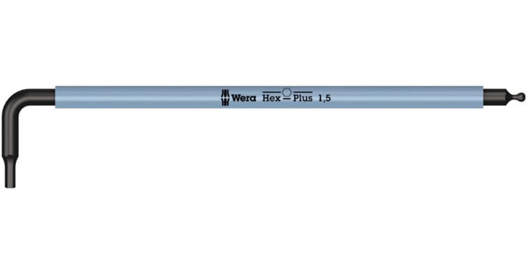 1051901201 Hex key set 950 SPKL BlackLaser Multicolour 1.5x90 mm 05022600001
