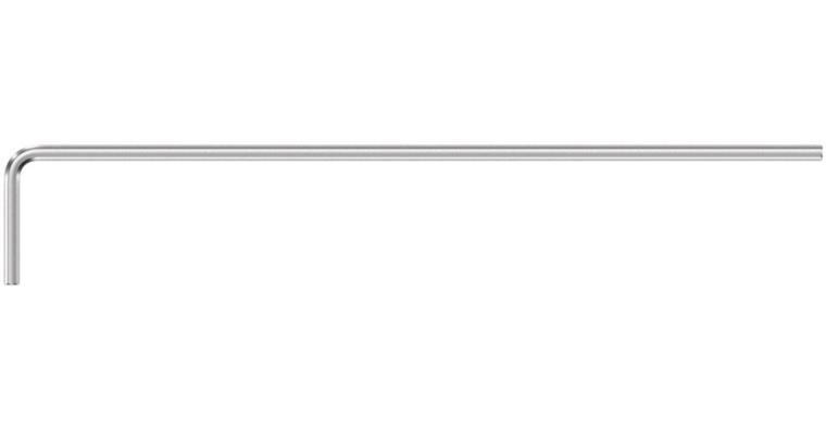 1051865101 Hex key set 950 L metric rack chrome-plated 1.5x90 mm 05021600001