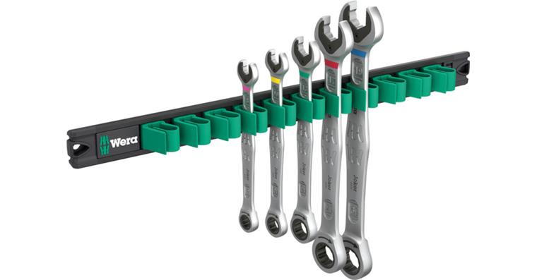 1001709025 magnetic strip 9631 Open-end ratchet wrench set 5-piece 05020015001