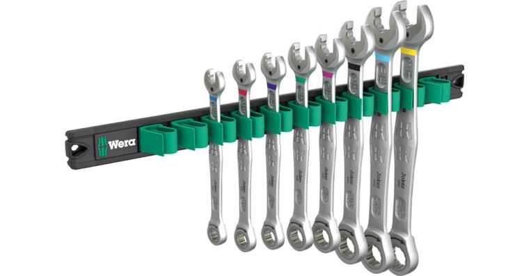 1001709026 magnetic strip 9632 Open-end ratchet wrench set 8-pieces 05020016001