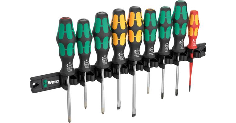 1052471204 magnetic strip Kraftform screwdriver set 9650 9-piece 05051012001