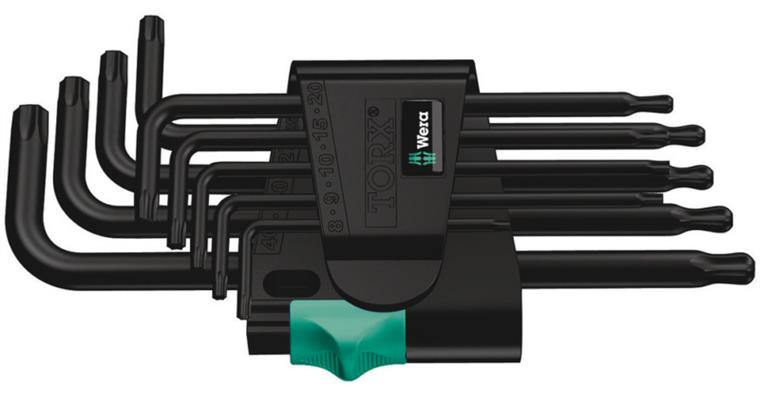 1001705545 Hex key set 967/9 TX 1 BlackLaser 9-piece 05024242001