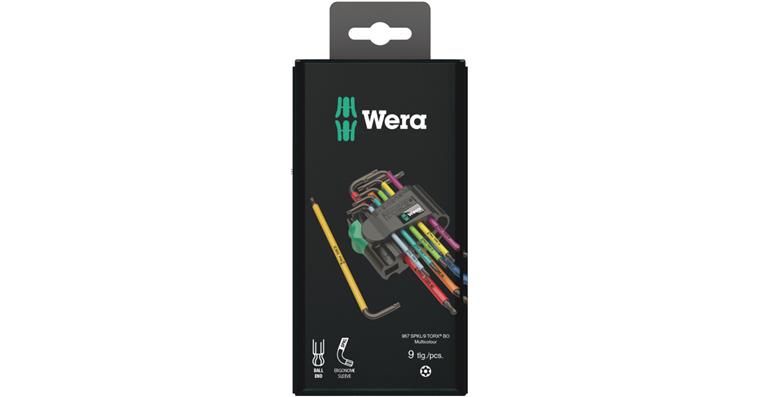 1051954200 Hex key set 967/9 TX BO Multicolour 1 SB BlackLaser 05073599001