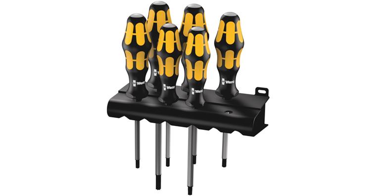 1001705138 Screwdriver set 977/6 TX Screwdriver bits in rack 6-piece 05024410001