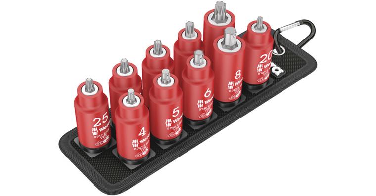 1052506205 Socket set Belt B VDE 1 insulated 3/8 in drive 05004930001
