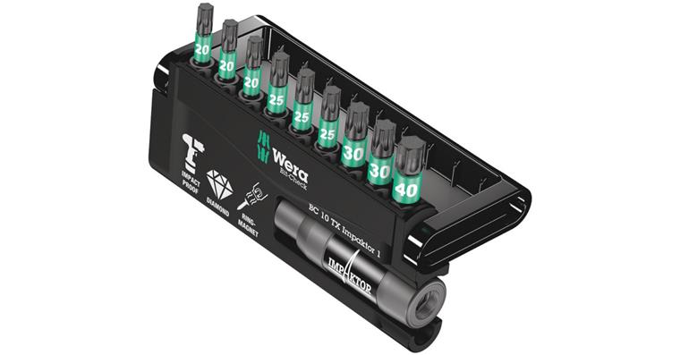 1001707035 bits assortment Bit-Check 10 TX impactor 1 10-piece 05057688001