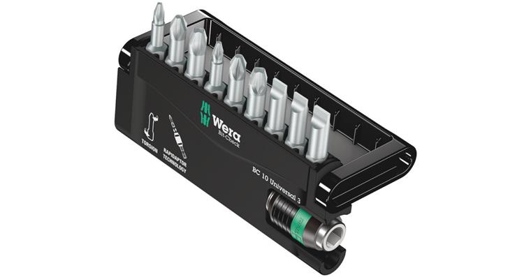 1001707108 Bits assortment Bit-Check 10 Universal 3 10-piece 05056375001