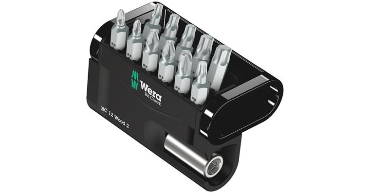 1001707114 bits assortment Bit-Check 12 Wood 2 12-piece 05057422001