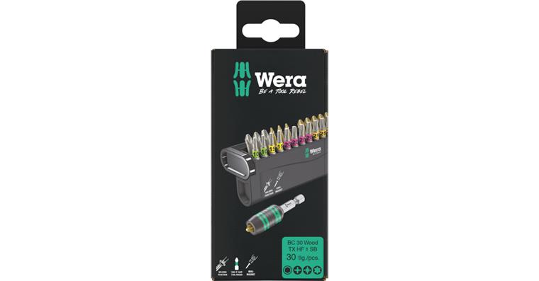 1001709062 Bits assortment Bit-Check 30 Wood TX HF 1 SB 30-piece 05057437001