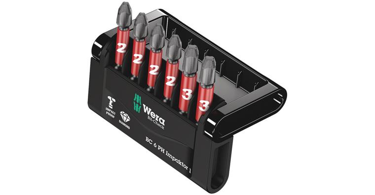 1001706795 Bits assortment Bit-Check 6 PH Impactor 1 4xPH 2x50; 2xPH 3x50 05057691001