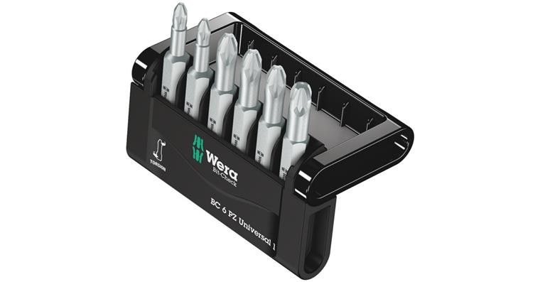 1001706594 Bits assortment Bit-Check 6 PZ Universal 1 6-piece 05056471001