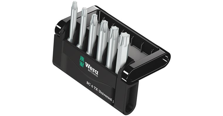 1001706595 Bits assortment Bit-Check 6 TX Universal 1 6-piece 05056472001
