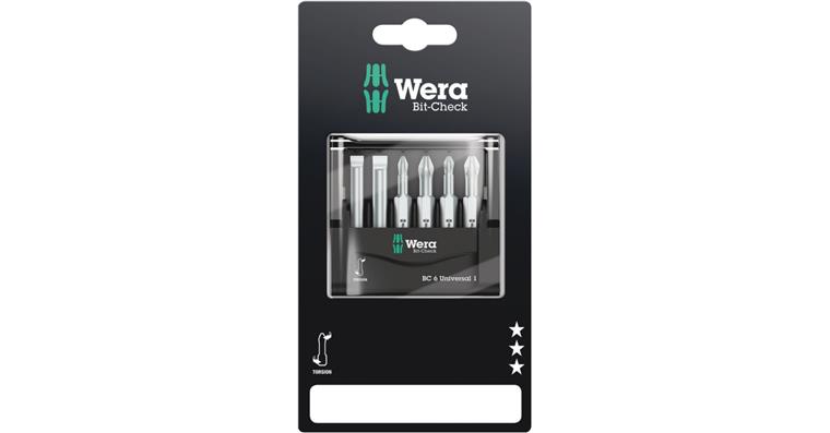 1001706713 Bits assortment Bit-Check 6 Universal 1 SB 6-piece 05073635001
